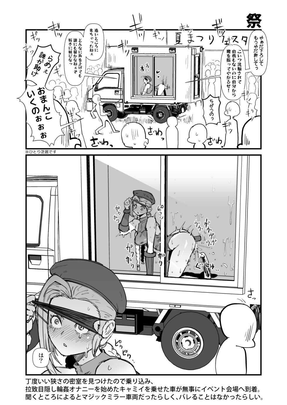 [Sashizume Soutarou] Onabare Cammy (Street Fighter) - Page 28