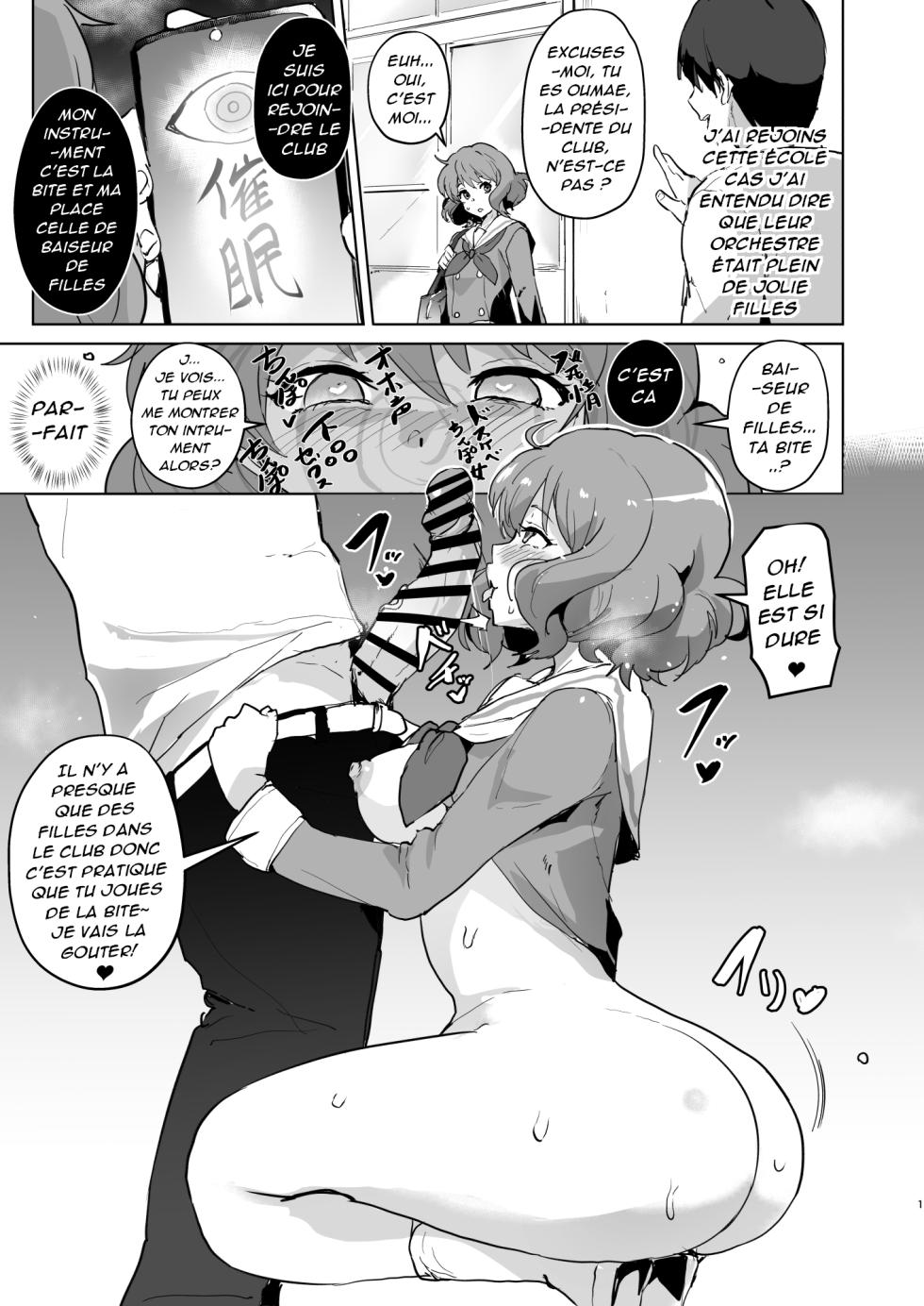 [Sanatuki] Eupho Saimin (Hibike! Euphonium) [French] - Page 2
