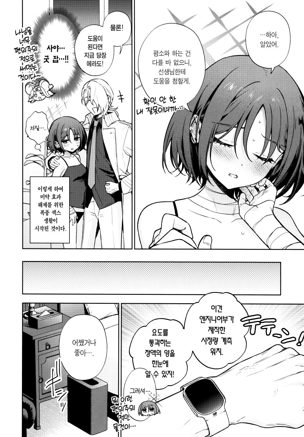 (C104) [Ozitan Yasan (Mameojitan)] OVERDOSE (Blue Archive) [Korean] [Team Edge] - Page 7