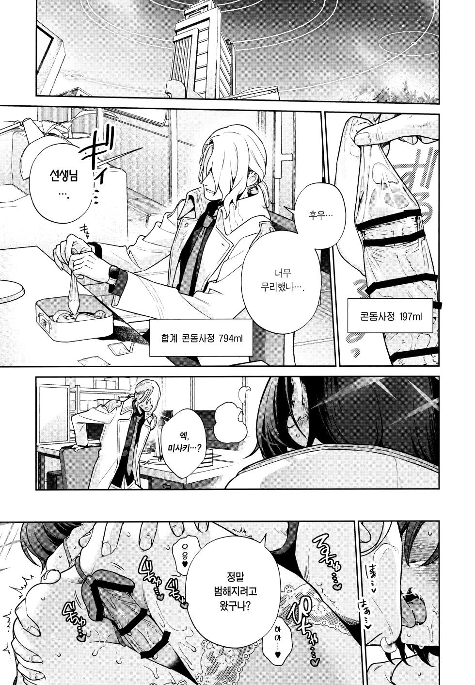 (C104) [Ozitan Yasan (Mameojitan)] OVERDOSE (Blue Archive) [Korean] [Team Edge] - Page 22