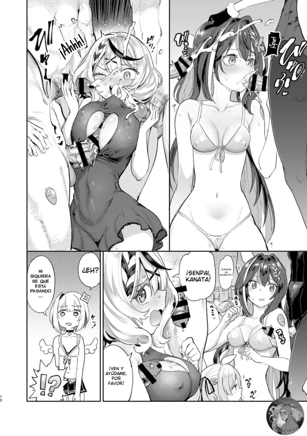 [Yakitate Jamaica A (Aomushi)] Hatsujou Usagi Rinkansai (Hololive) [Spanish] [Digital] - Page 10