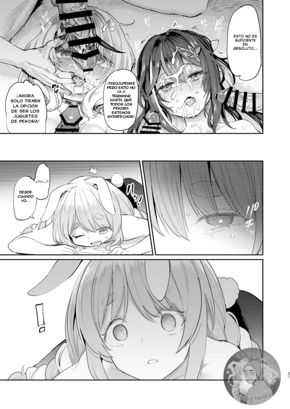 [Yakitate Jamaica A (Aomushi)] Hatsujou Usagi Rinkansai (Hololive) [Spanish] [Digital] - Page 21