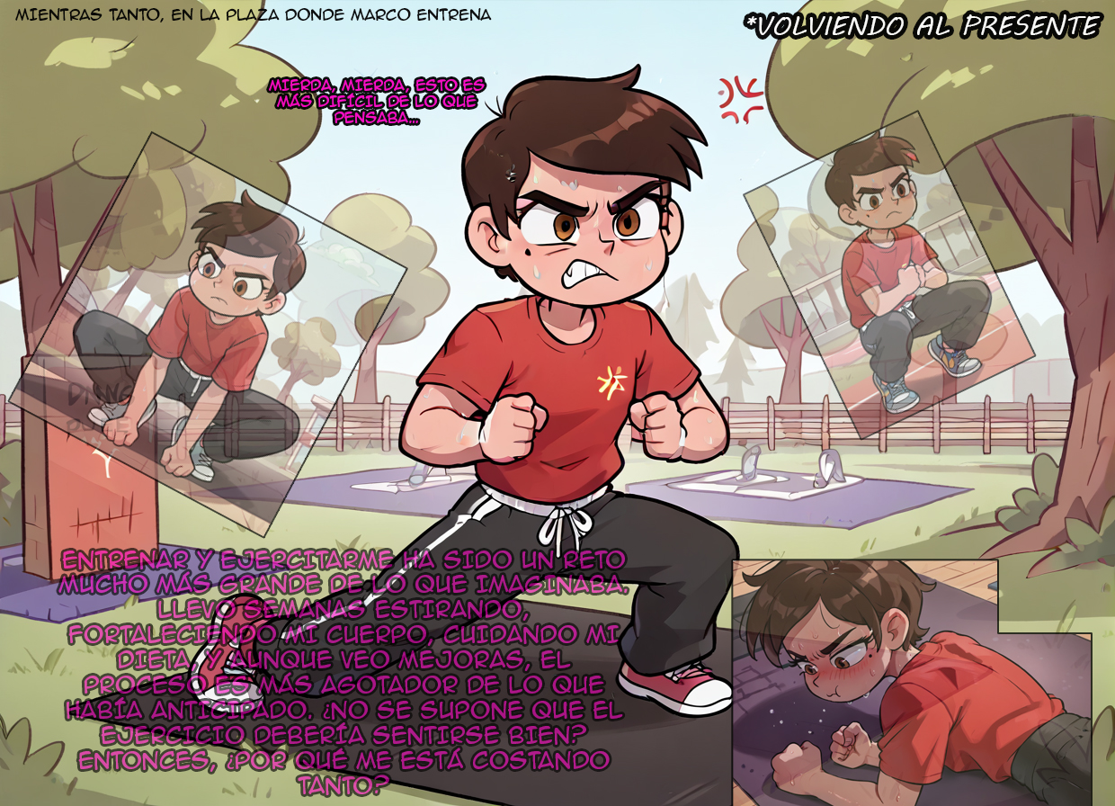 La transformación de Marco (parte 7) (creado por Bananare22) [AI Generated] - Page 28