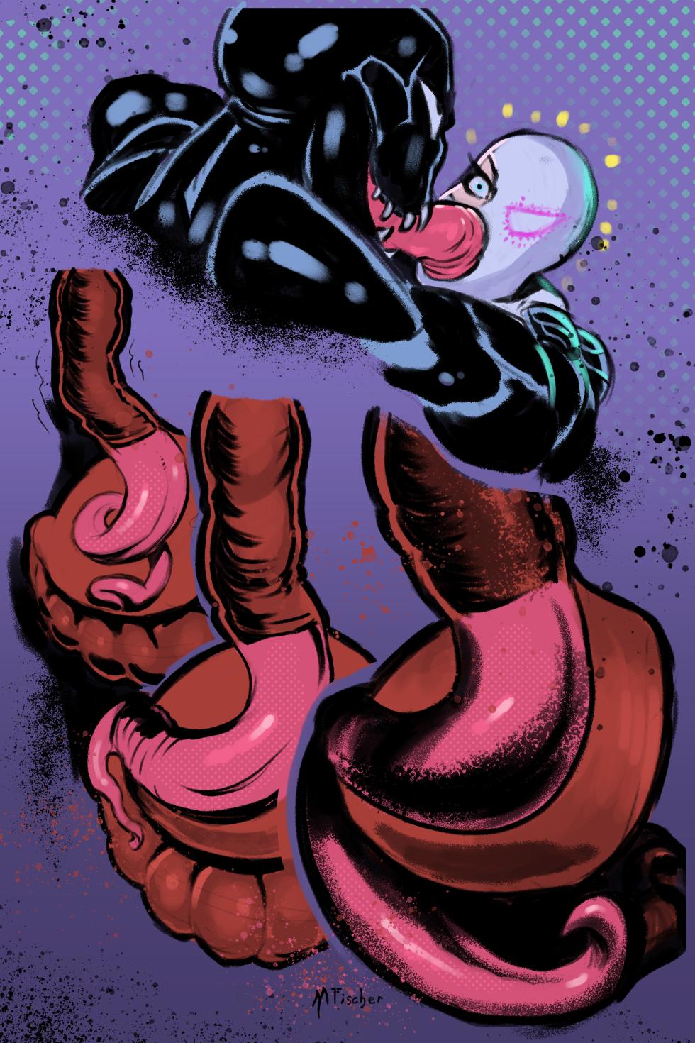 Meinfischer - Venom's Kiss: The Cumplete Saga (ongoing) - Page 3