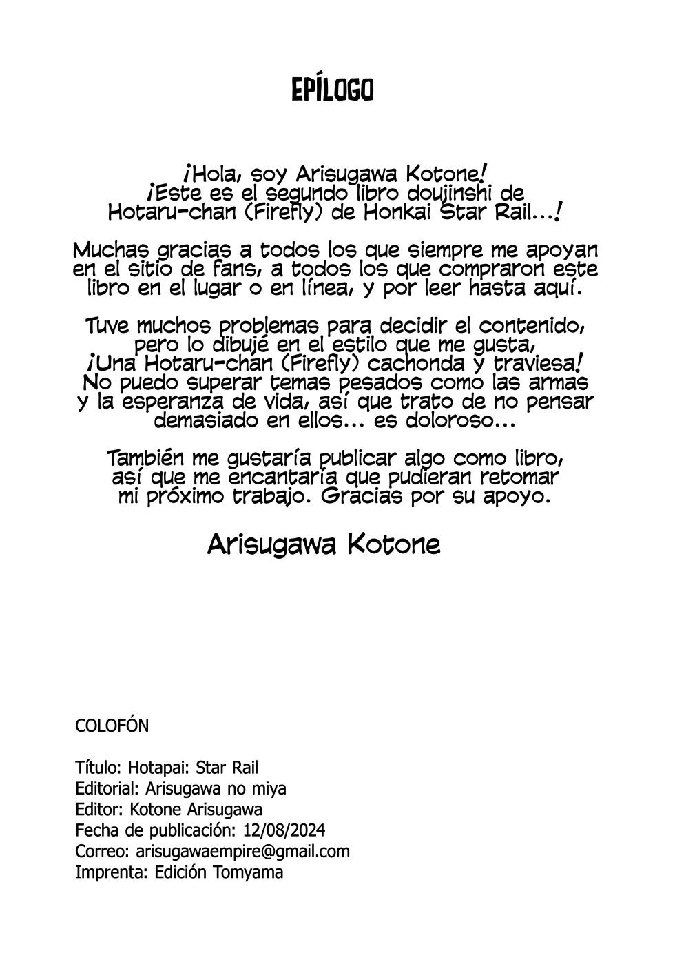 [Arisugawa no Miya (Arisugawa Kotone)] HotaPai Star Rail (Honkai: Star Rail) [Spanish] [Rakuen Translations] [Digital] - Page 21