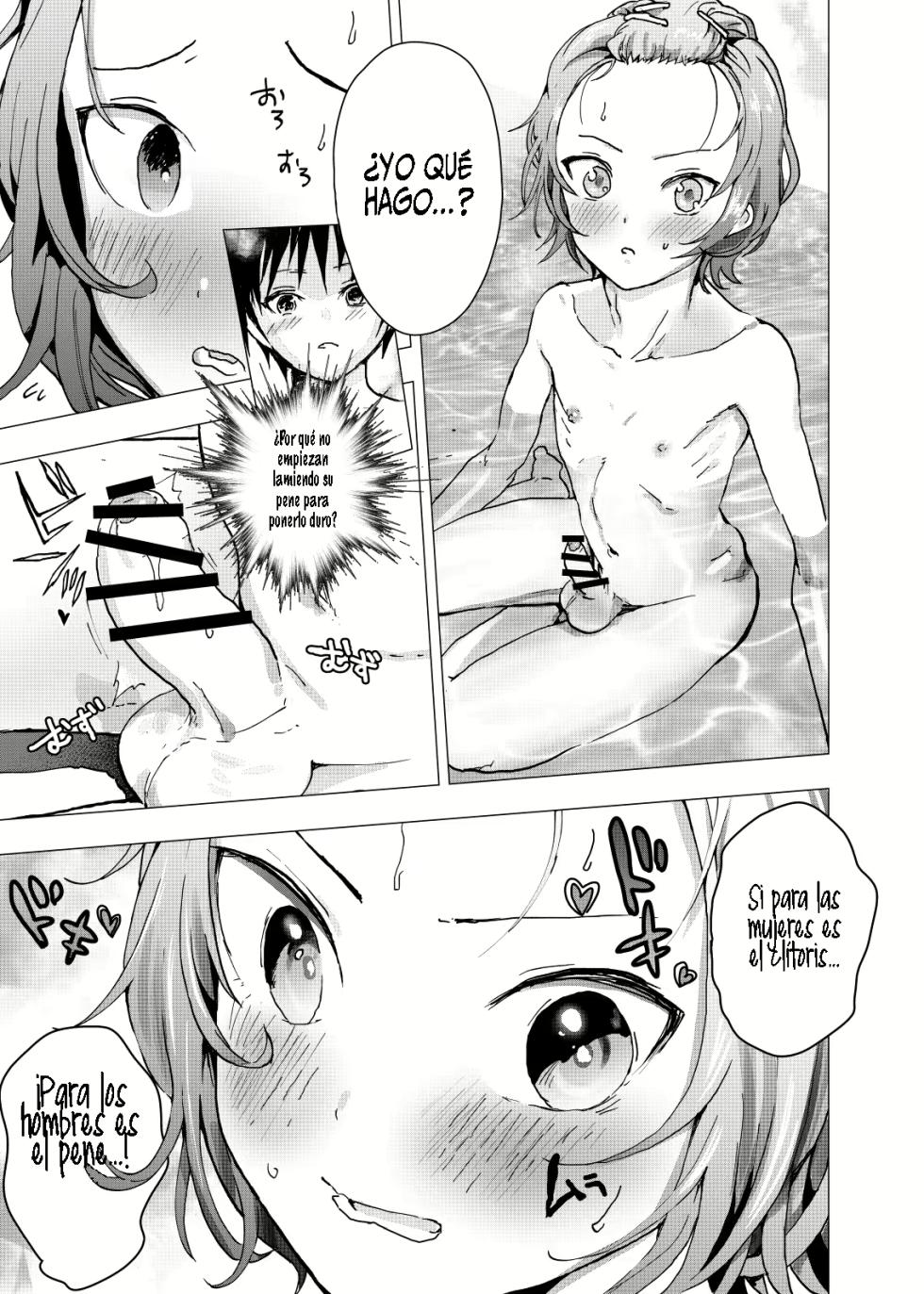 [Shota Mangaya-san (orukoa, Mizuno Inc)] Ibasho ga Nai node Kamimachi Shite mita Suterareta Shounen no Ero Manga Ch. 18 [Spanish] - Page 33
