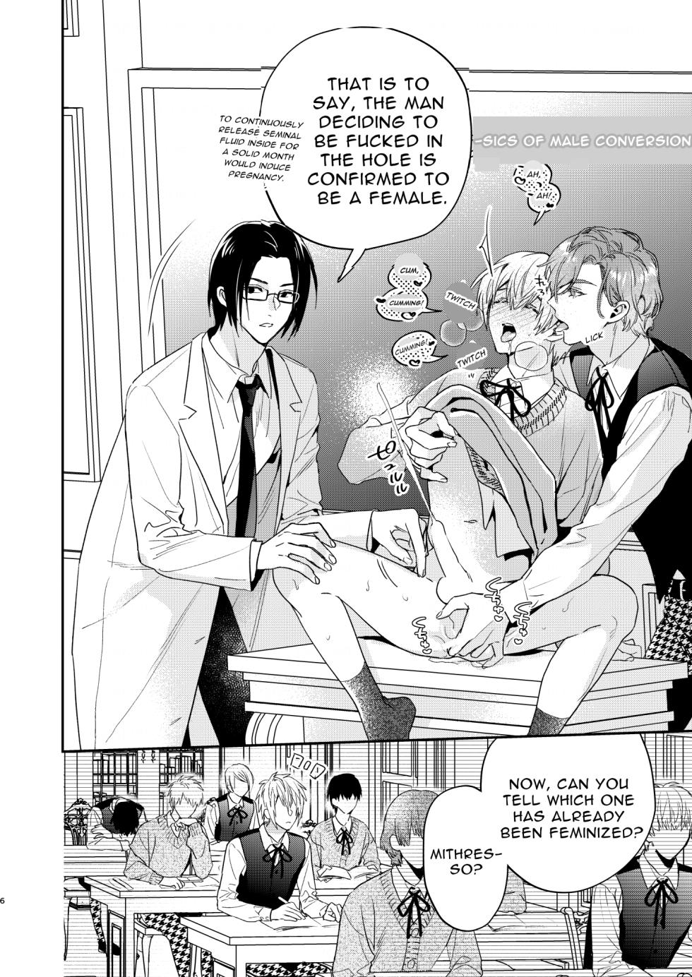 [niwaniwa (Oova Akiru)] Tensei Mob wa BL-gee no Sekai de Hamerare Kouryakusaremashita!? | Sex with the Love Interest! But I'm an NPC! 1 [English] [Digital] - Page 6