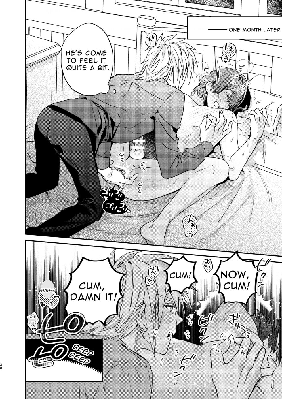 [niwaniwa (Oova Akiru)] Tensei Mob wa BL-gee no Sekai de Hamerare Kouryakusaremashita!? | Sex with the Love Interest! But I'm an NPC! 1 [English] [Digital] - Page 30