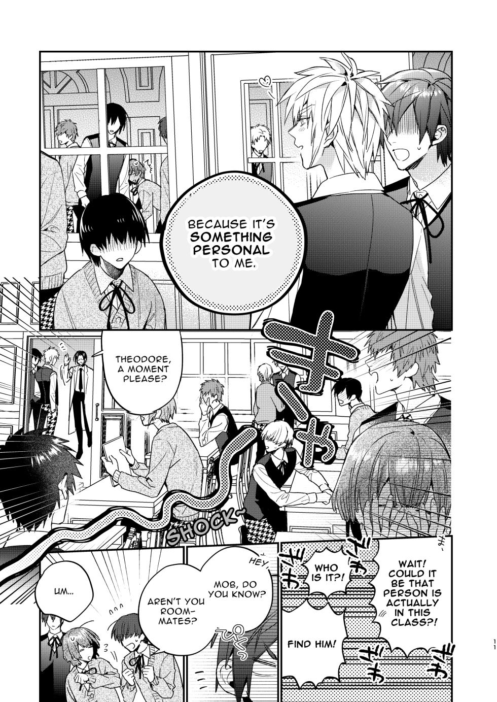 [niwaniwa (Oova Akiru)] Tensei Mob wa BL-gee no Sekai de Hamerare Kouryakusaremashita!? 2 | Sex with the Love Interest! But I'm an NPC! 2 [English] [Bean Works] [Digital] - Page 11