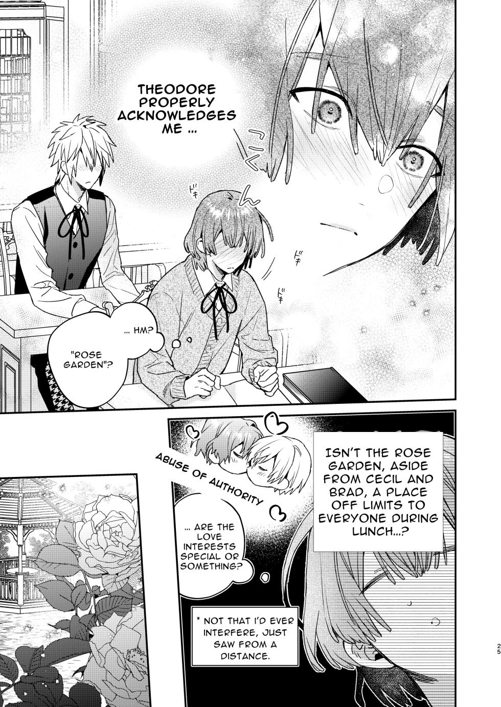 [niwaniwa (Oova Akiru)] Tensei Mob wa BL-gee no Sekai de Hamerare Kouryakusaremashita!? 2 | Sex with the Love Interest! But I'm an NPC! 2 [English] [Bean Works] [Digital] - Page 25
