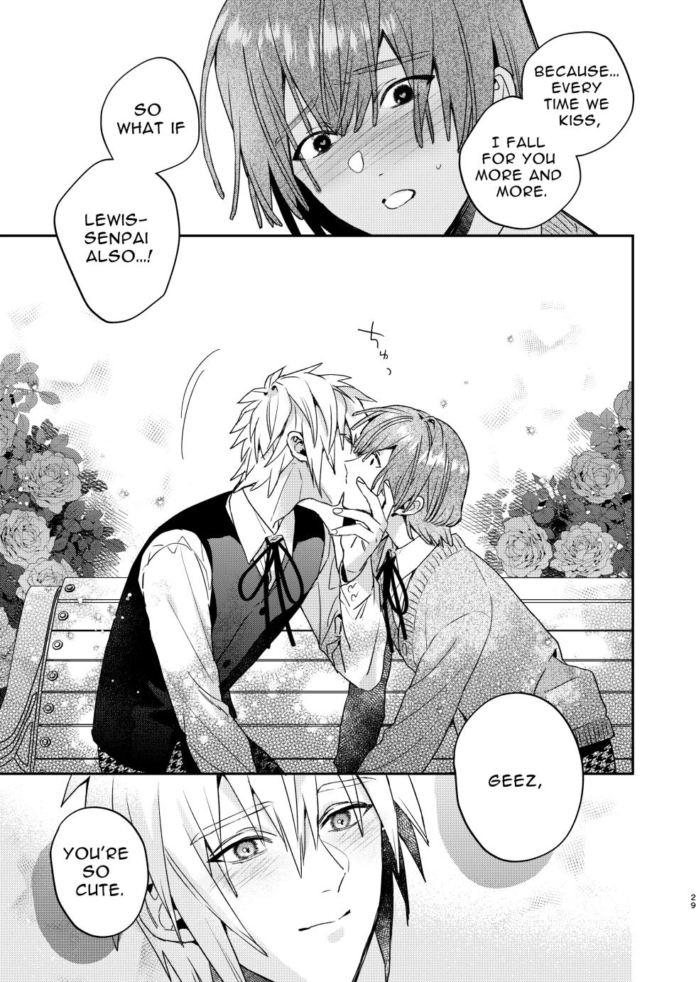 [niwaniwa (Oova Akiru)] Tensei Mob wa BL-gee no Sekai de Hamerare Kouryakusaremashita!? 2 | Sex with the Love Interest! But I'm an NPC! 2 [English] [Bean Works] [Digital] - Page 29