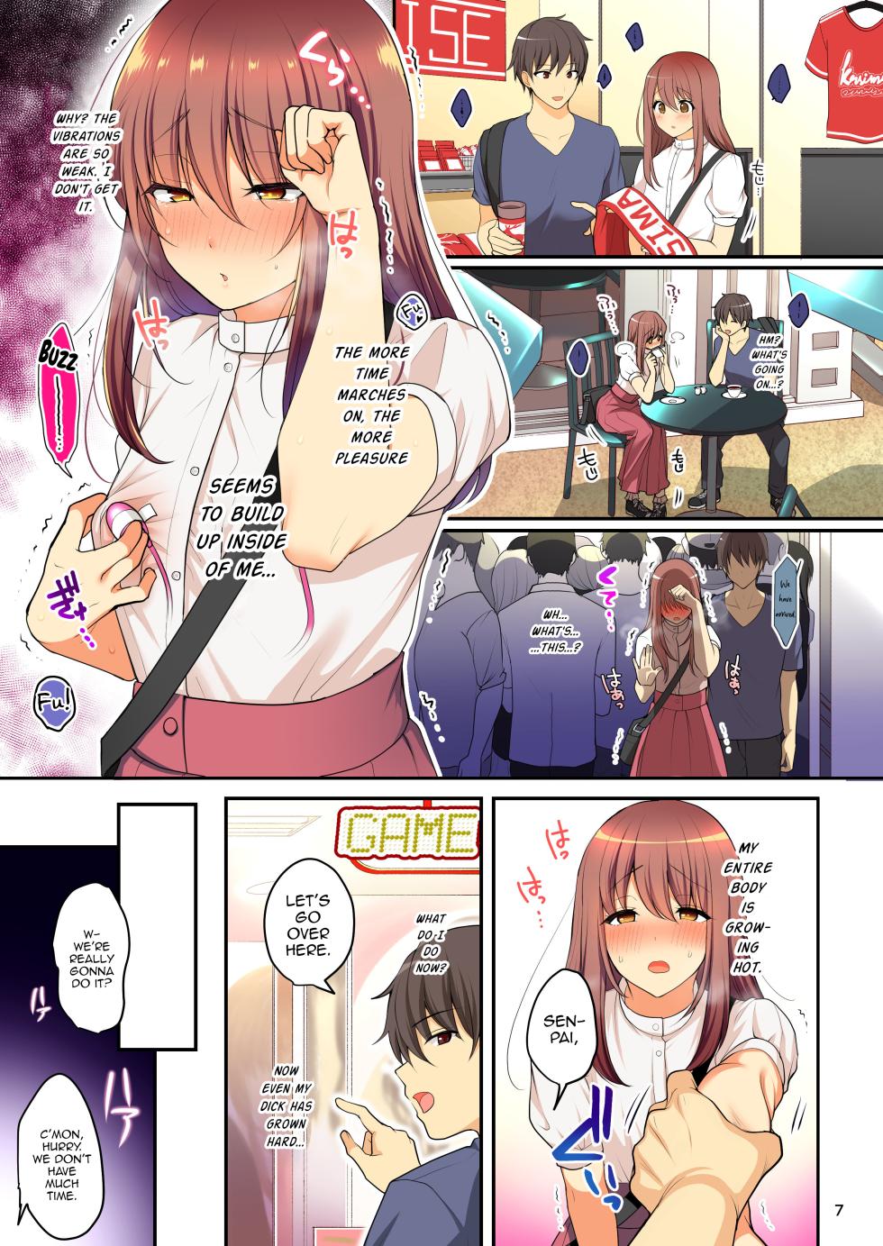 [Kakukonoka (Menoko)] Senpai no Oppai ~Josou Date Hen~ [English] - Page 8