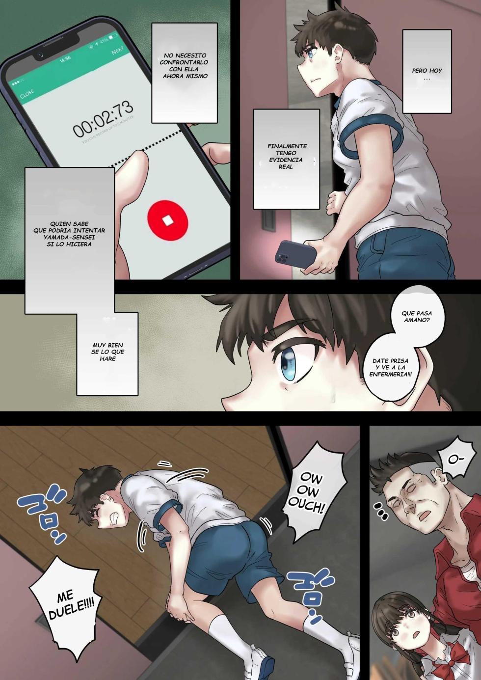 [Trampolines] Sekuhara Taiiku Kyoushi kara Gakkou Ichi no Bijo o Sukuttara Kanzenban [Spanish] [Winder] - Page 10