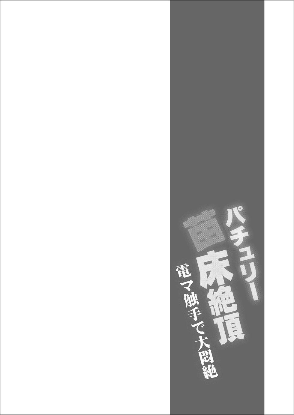 [Divine Fountain (Koizumi Hitsuji)] Patchouli Naedoko Zecchou Denma Shokushu de Daimonzetsu (Touhou Project) [Chinese] [Digital] - Page 3
