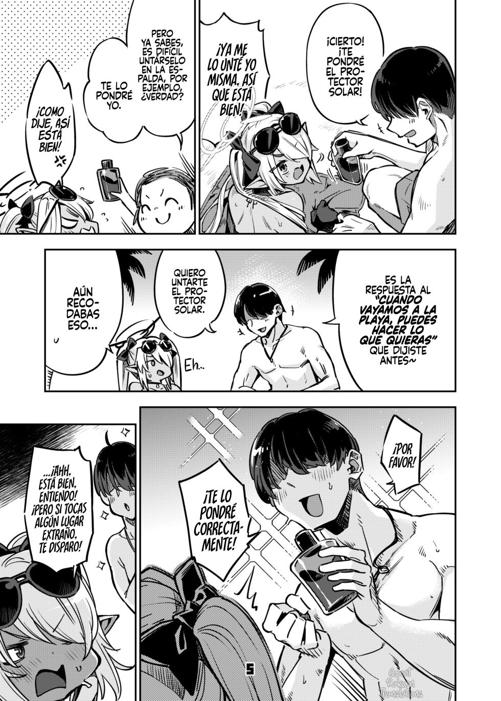 [Zombie to Yukaina Nakamatachi (Super Zombie)] Sensei no Baka! Hentai! Mou Shiranai!! (Blue Archive) [Spanish] [Rakuen Translations] [Digital] - Page 4