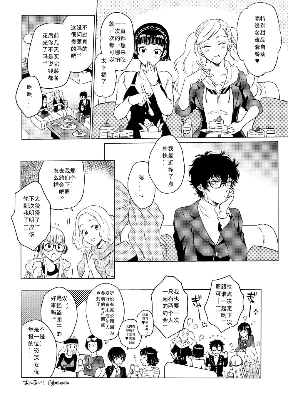 (Another Control 6) [downbeat, ksg (Kirimoto Yuuji, Kasuga)] Playing Joker 2 (Persona 5) [Chinese] [个人汉化] - Page 19