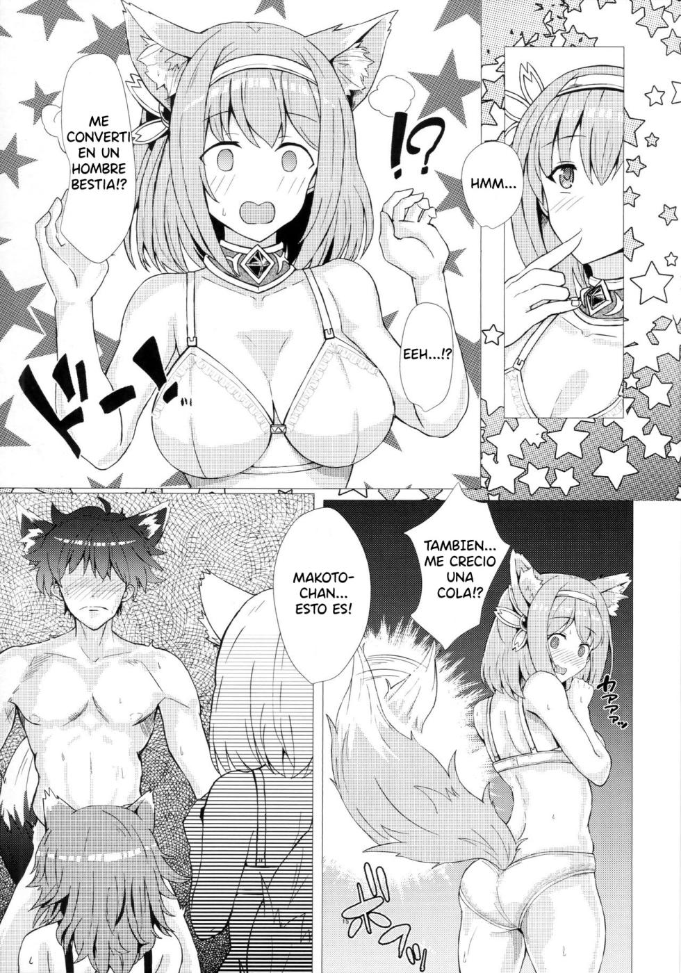 [Gitogito Ramen (Ennuru)] Estrus or Love! Sweet Exchange | Amor o Celo! Dulce Intercambio(Princess Connect! Re:Dive) [Spanish] [Hakuyoku No translations] [Digital] - Page 14