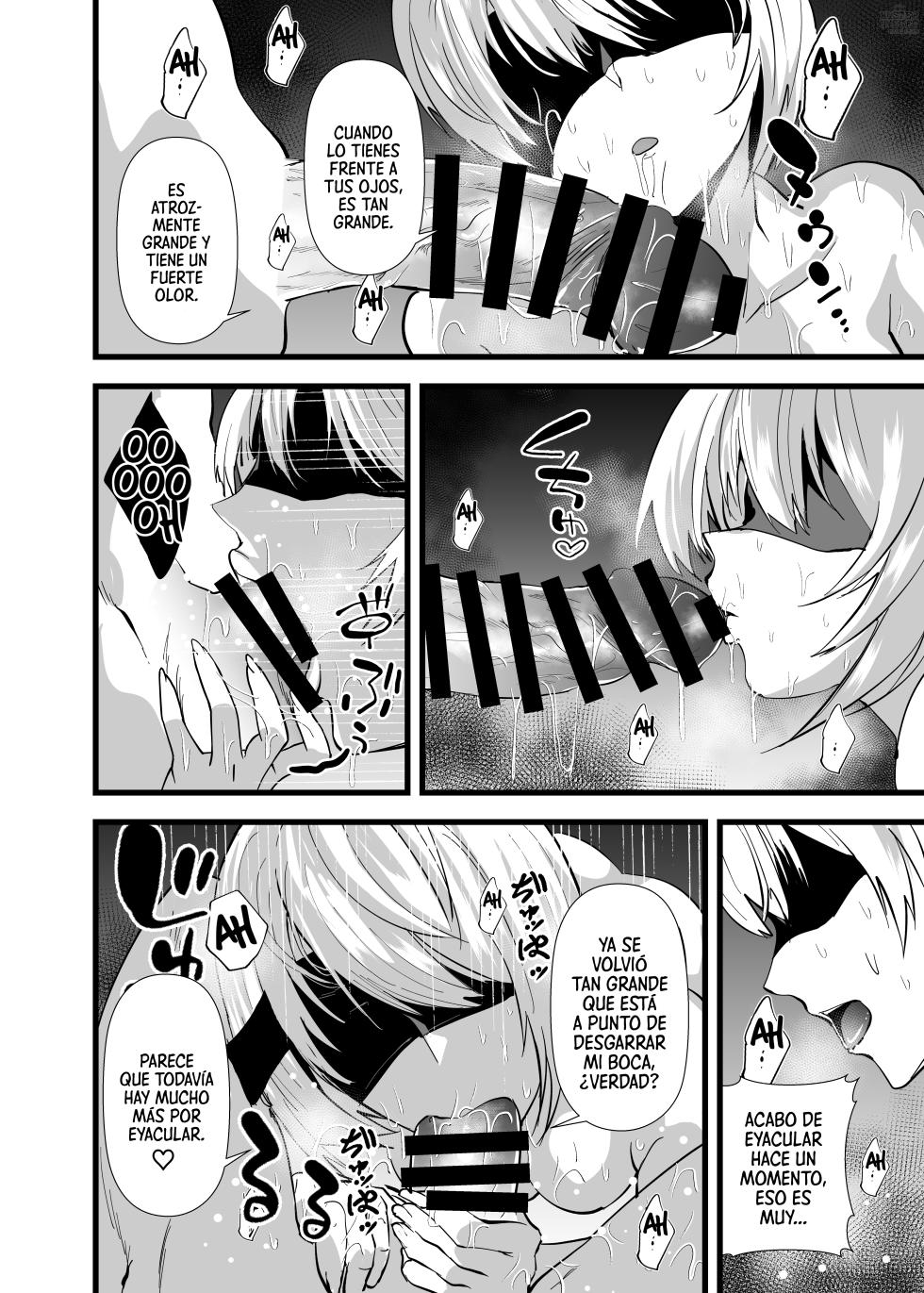 [sand (Asahiru Yuu)] Kimi o Okashitai | Quiero Violarte (Nier: Automata) [Spanish] [Mister Nugget] [Digital] - Page 13