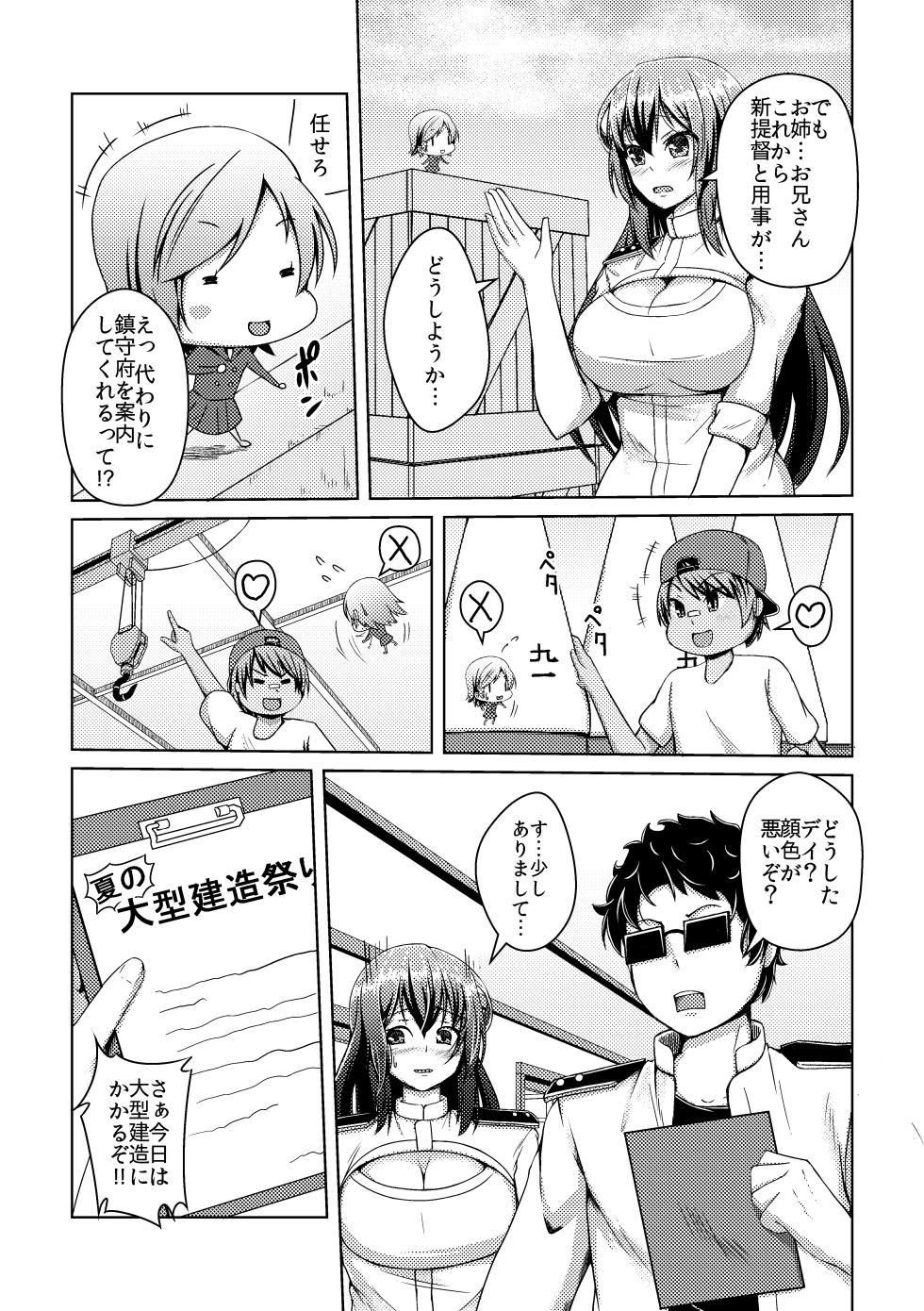 [Push Pop + (Aikawa Monako, Mugen no Sudadokei)] Otoko Teitoku Kanmusume-ka Kai (Kantai Collection -KanColle-) [Digital] - Page 36