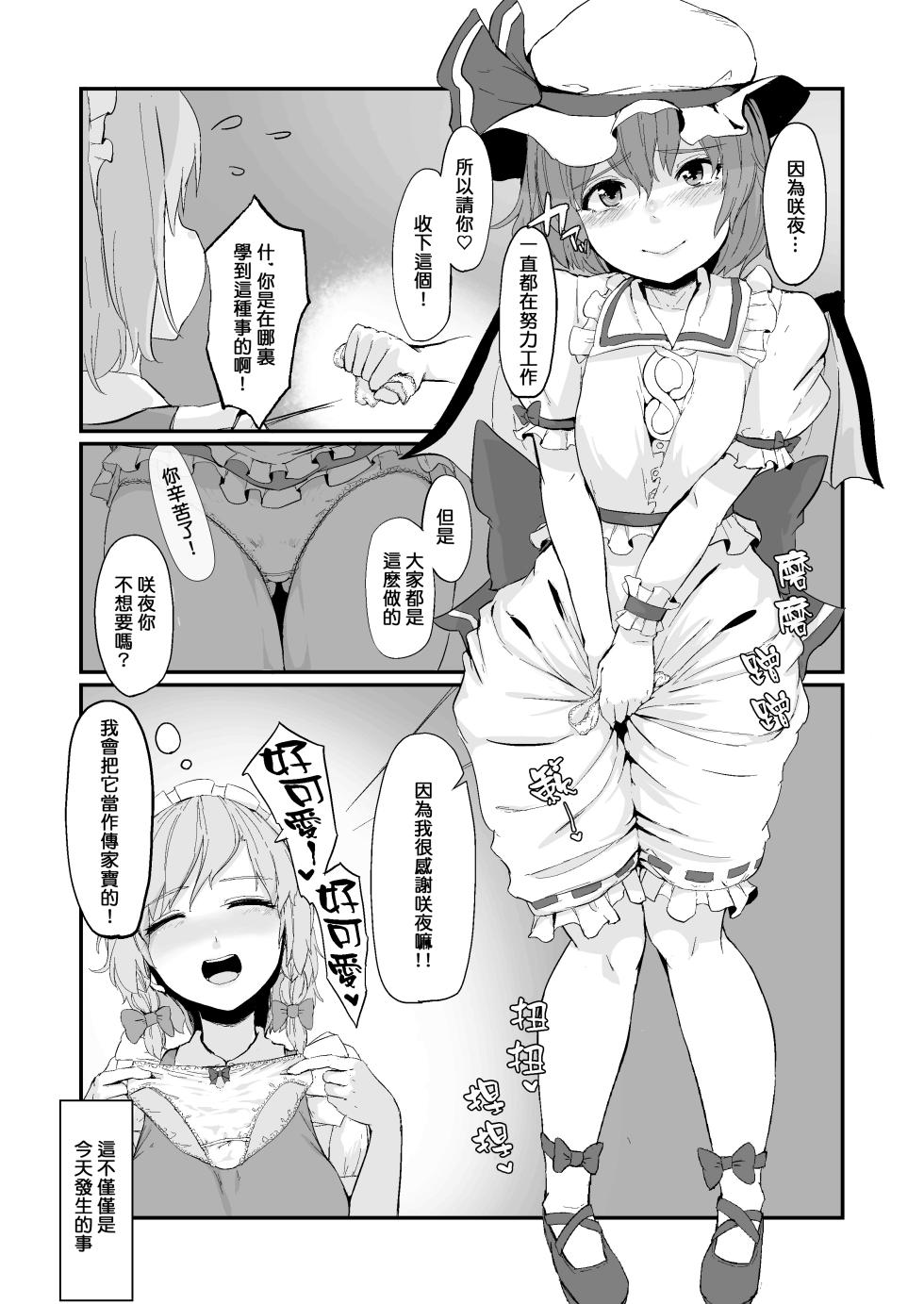 [Starraisins] SakuRemi no Erohon (Title Mitei) (Touhou Project) [Chinese] - Page 2