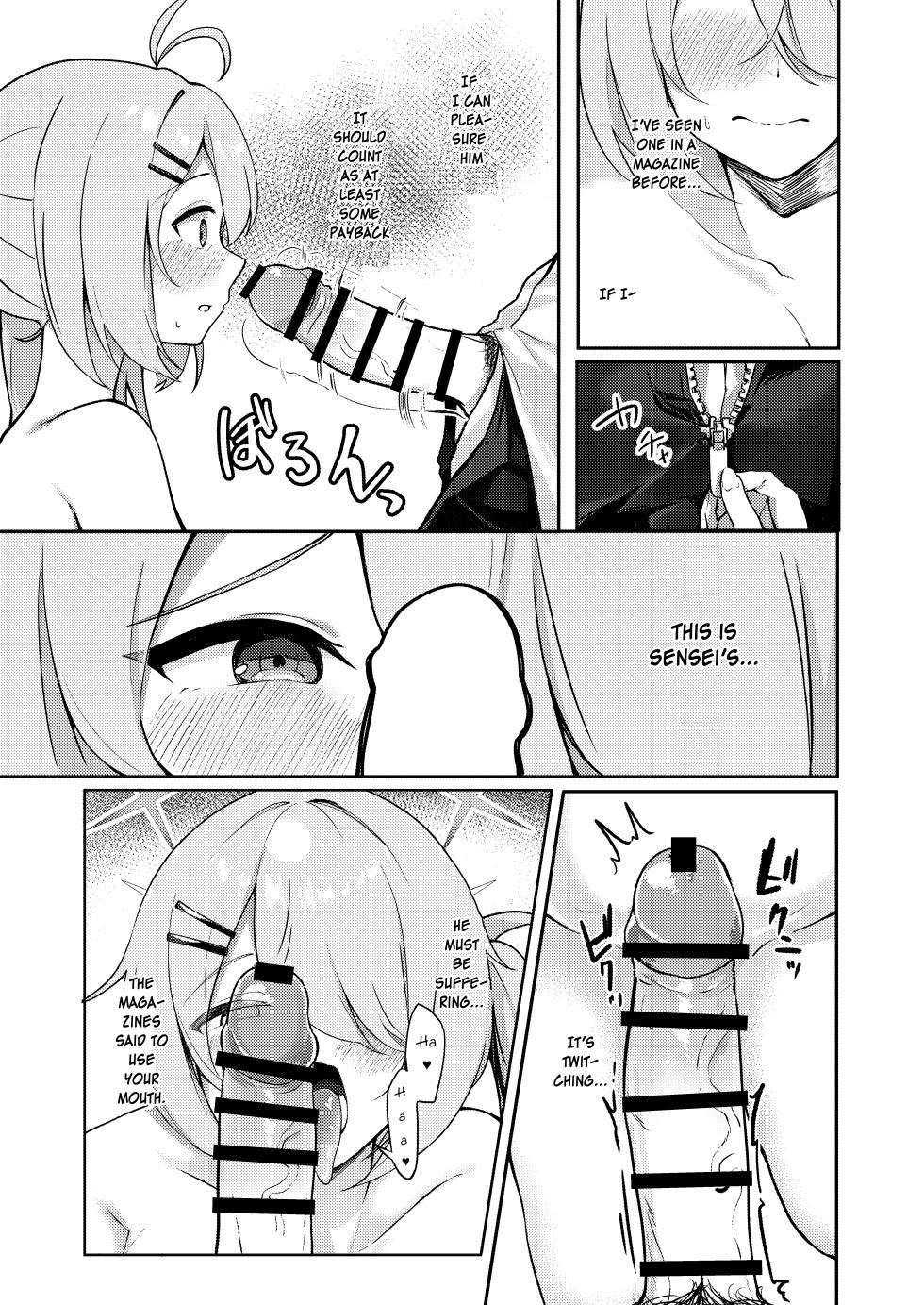 [Dusuya-san (Dusu)] Onanie yori Kimochi Ii Koto Shimasen ka? (Blue Archive) [English] [SDF] [Digital] - Page 8