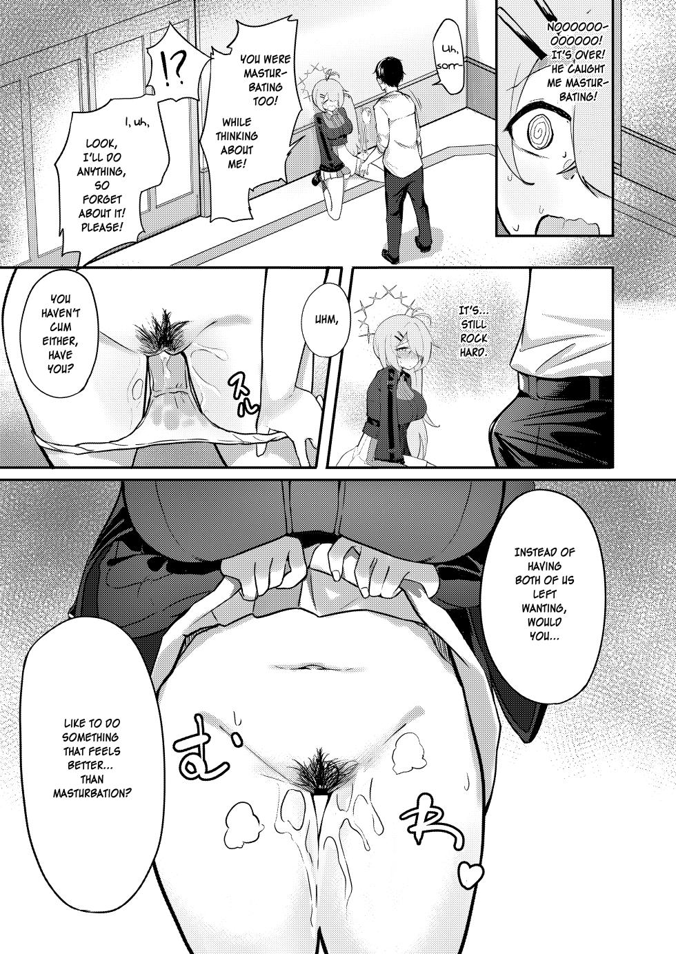 [Dusuya-san (Dusu)] Onanie yori Kimochi Ii Koto Shimasen ka? (Blue Archive) [English] [SDF] [Digital] - Page 14