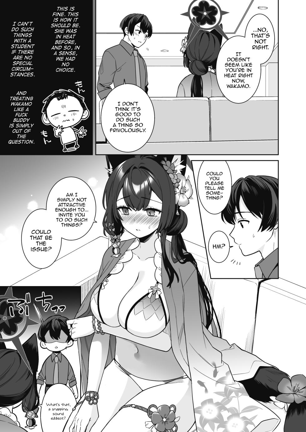 [NOMIYAGUMI (Ichinomiya)] Junjou Renjou Hatsujou Kitsune -2- | Pure♥Lovestruck♥Fox in Heat 2 (Blue Archive) [English] [mysterymeat3] [Digital] - Page 10