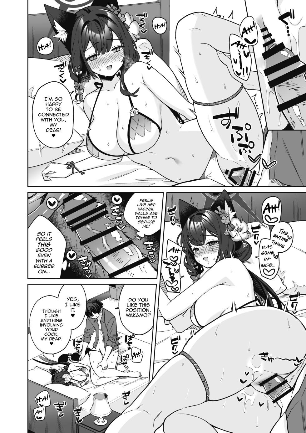 [NOMIYAGUMI (Ichinomiya)] Junjou Renjou Hatsujou Kitsune -2- | Pure♥Lovestruck♥Fox in Heat 2 (Blue Archive) [English] [mysterymeat3] [Digital] - Page 17