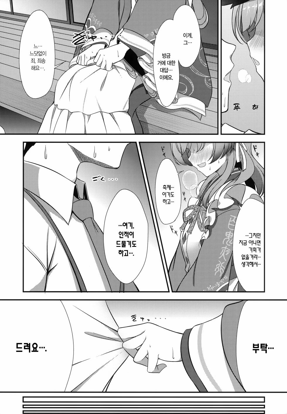 (C104) [Koromoya (Hoshino)] Ato No Matsuri | 때늦은 축제 (Blue Archive) [Korean] [L. P.] - Page 7