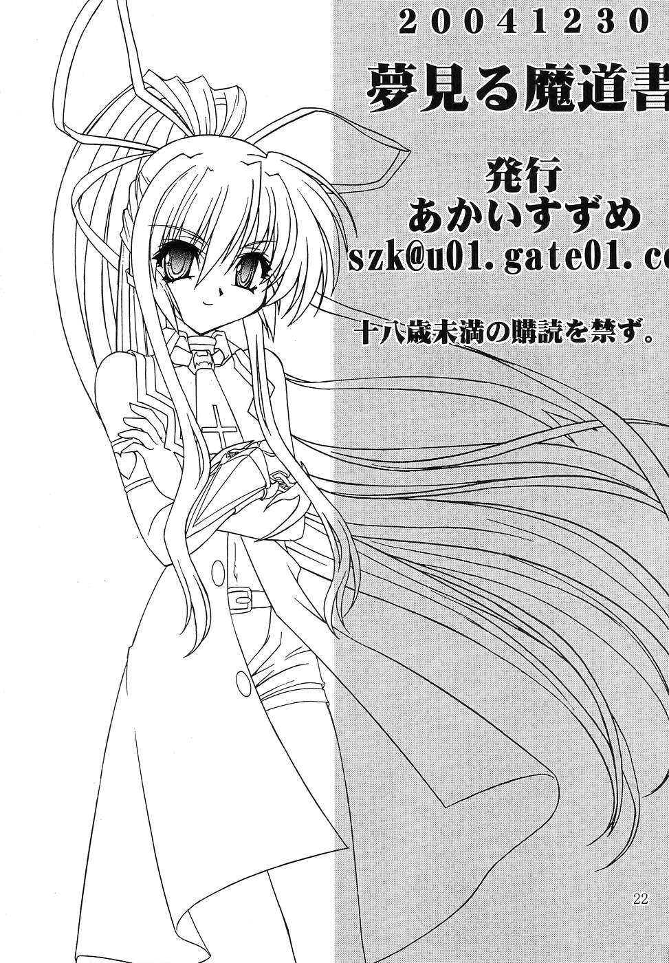 (C67) [Akai Suzume (Suzaku)] YUMEMIRUMADOUSYO (Demonbane) - Page 21