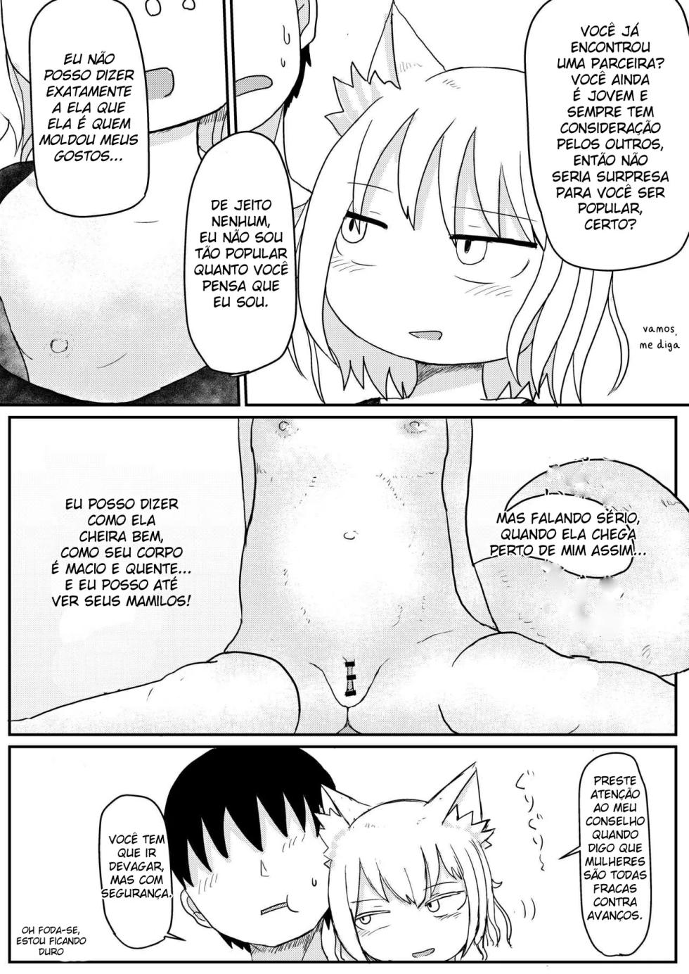 [LBL] Loli Baba Okaa-san wa Oshi ni Yowai | My Loli Baba Mama is Weak to My Advances [Portuguese-BR] [Digital] - Page 6