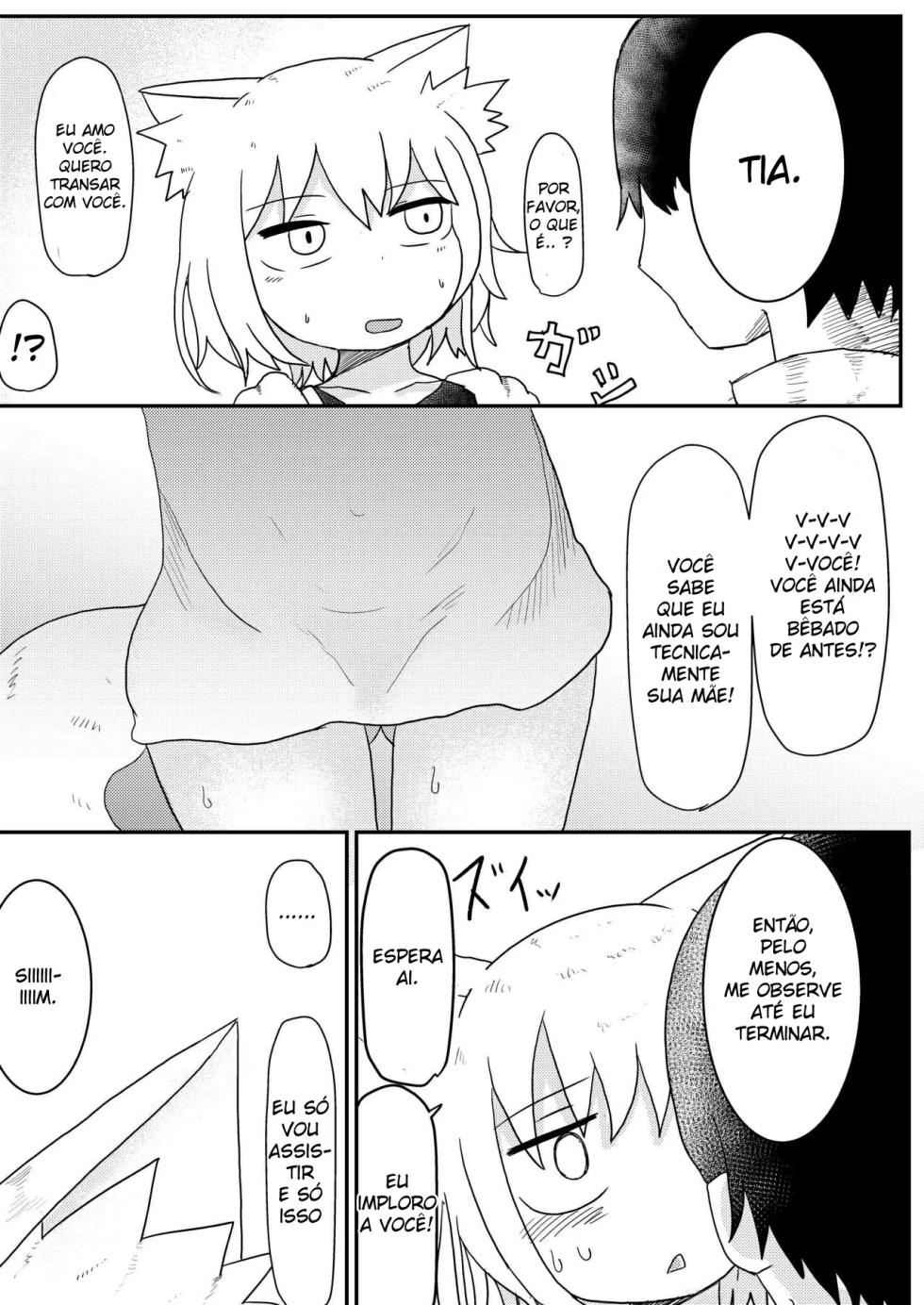 [LBL] Loli Baba Okaa-san wa Oshi ni Yowai | My Loli Baba Mama is Weak to My Advances [Portuguese-BR] [Digital] - Page 9