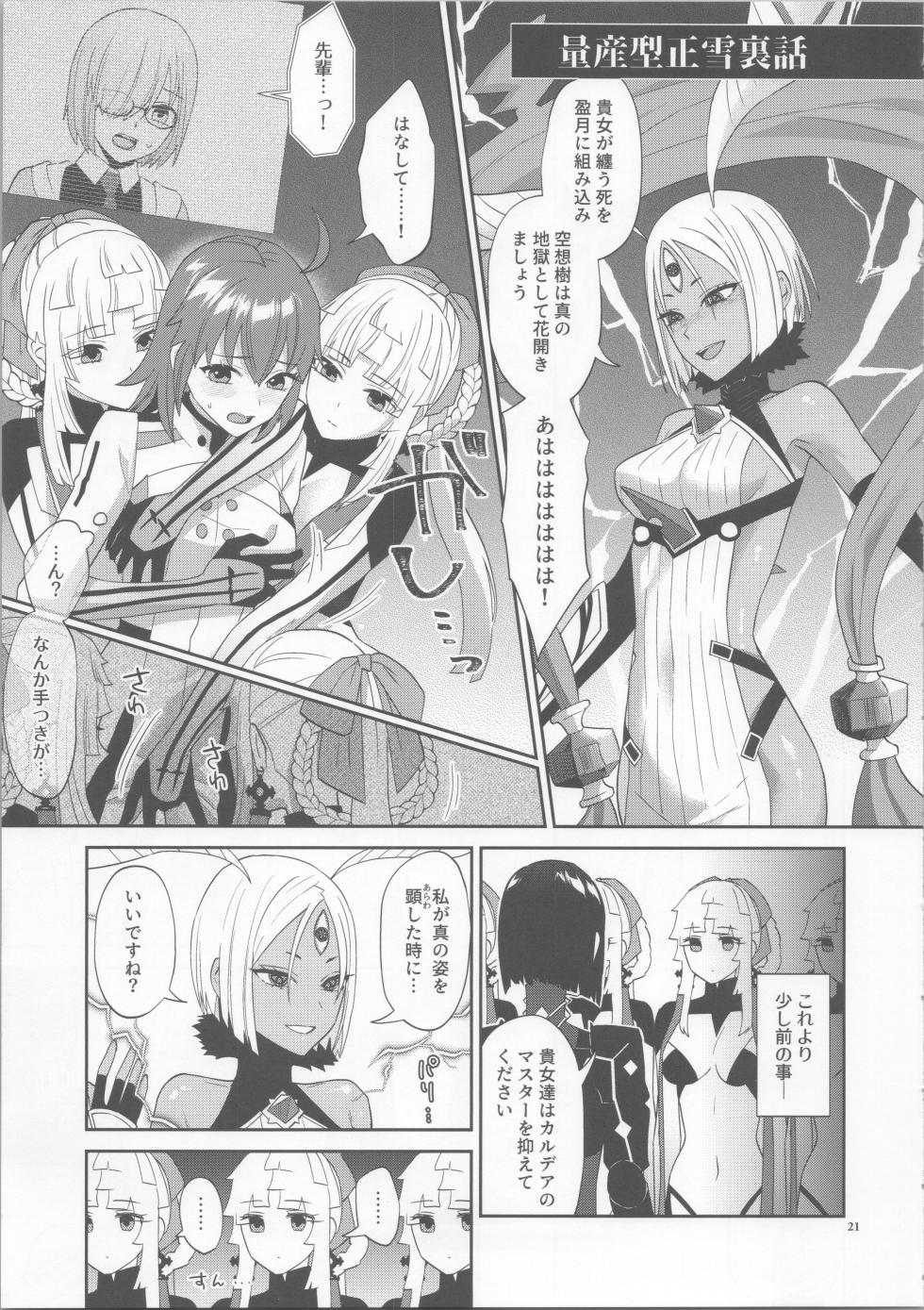 (C104) [Manmanya (Titiduki)] Negai no Ura de (Fate/Grand Order) - Page 20