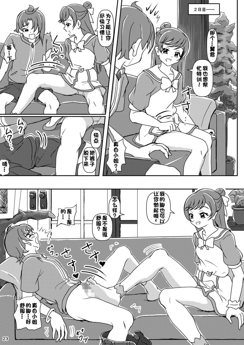 [AFJ (Ashi_O)] Hirogaru Sky! Zuricure (Hirogaru Sky! Precure) [Chinese] [一个人汉化] - Page 22