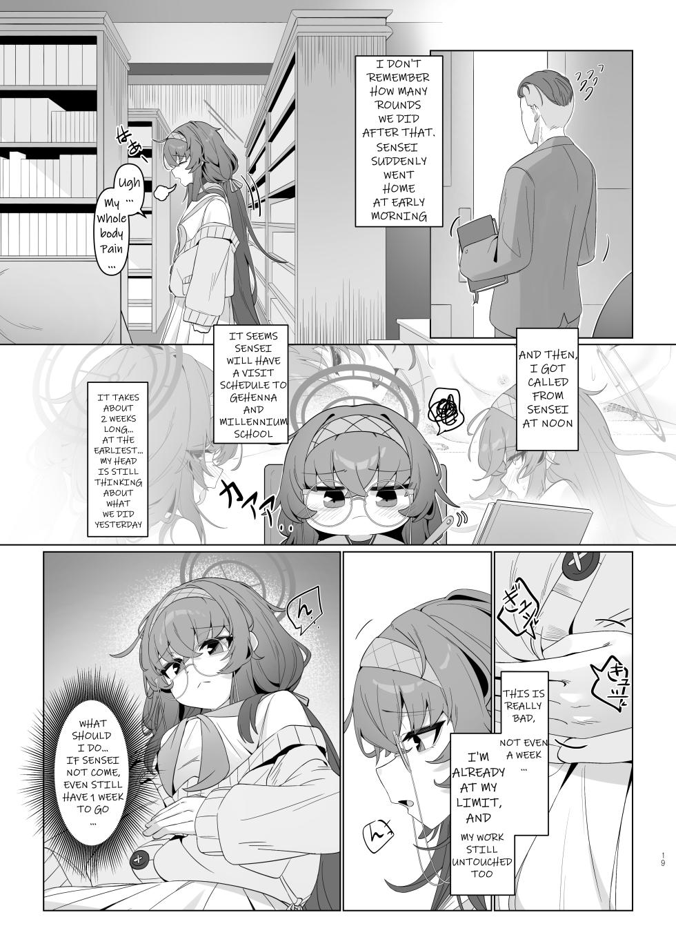 [Layer Koubou (DI LE TO)] Shippitsu Chuudoku (Blue Archive) [Digital] - Page 19