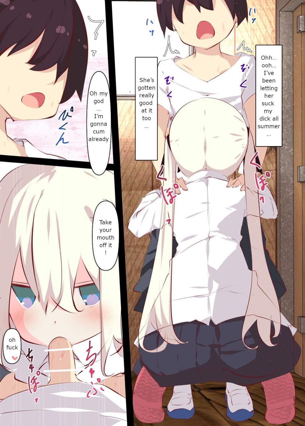 [Tabuchi-san Chi (Tabuchi)] Natsuyasumi ja Nai kara Muteikou na Itoko ni Chinko Ireru Hanashi [English] - Page 23
