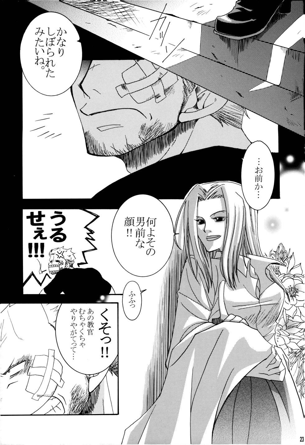 (SUPER11) [RSK (Monou Natsu, Sasao Kouichi)] SAMURAI DRIVE (One Piece) - Page 24