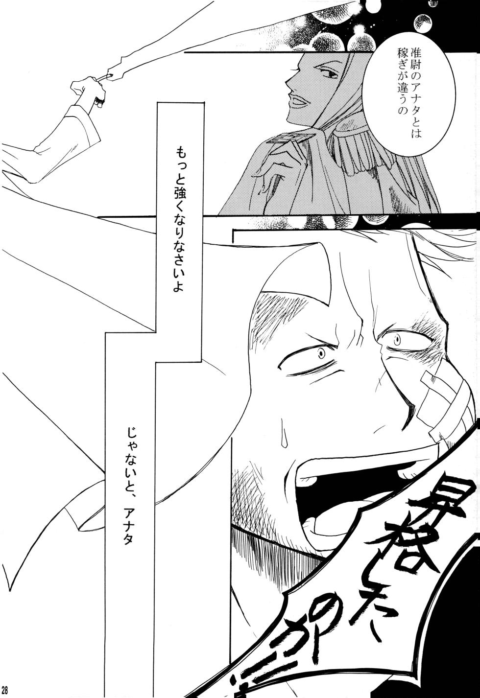 (SUPER11) [RSK (Monou Natsu, Sasao Kouichi)] SAMURAI DRIVE (One Piece) - Page 29