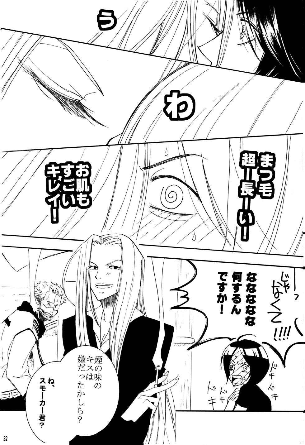 (SUPER11) [RSK (Monou Natsu, Sasao Kouichi)] SAMURAI DRIVE (One Piece) - Page 33