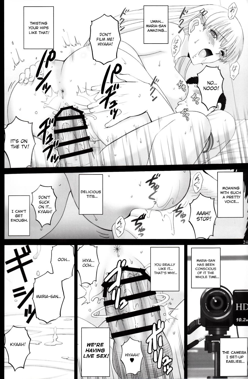 (C92) [ACTIVA (SMAC)] Maria-san to Motto Hame Reco Session (Reco Love) [English] - Page 23