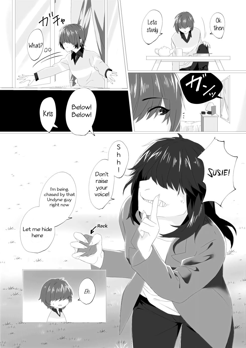 [Kota Kono] Emergency Lovers (Deltarune) [English] [Uncle Bane] (Halftone Removed) - Page 5