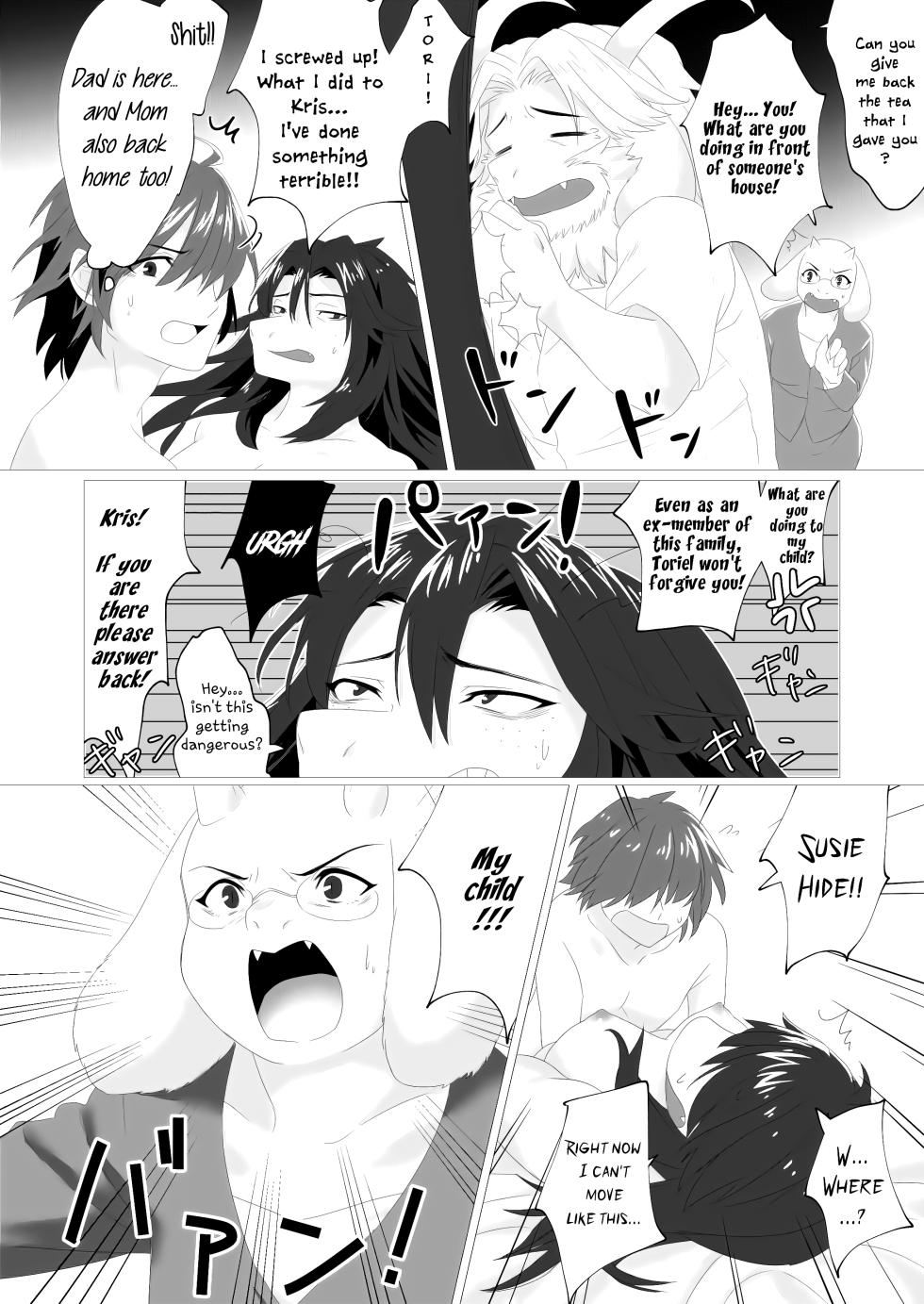 [Kota Kono] Emergency Lovers (Deltarune) [English] [Uncle Bane] (Halftone Removed) - Page 27