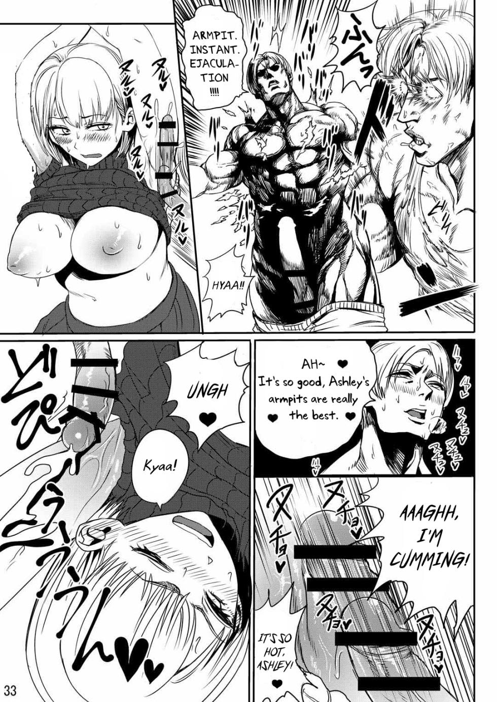 [Hebitunagary (SGK)] Yojouhan Bio Seikatsu Soushuuhen (Resident Evil) [English] [Uncle Bane] [Digital] - Page 34