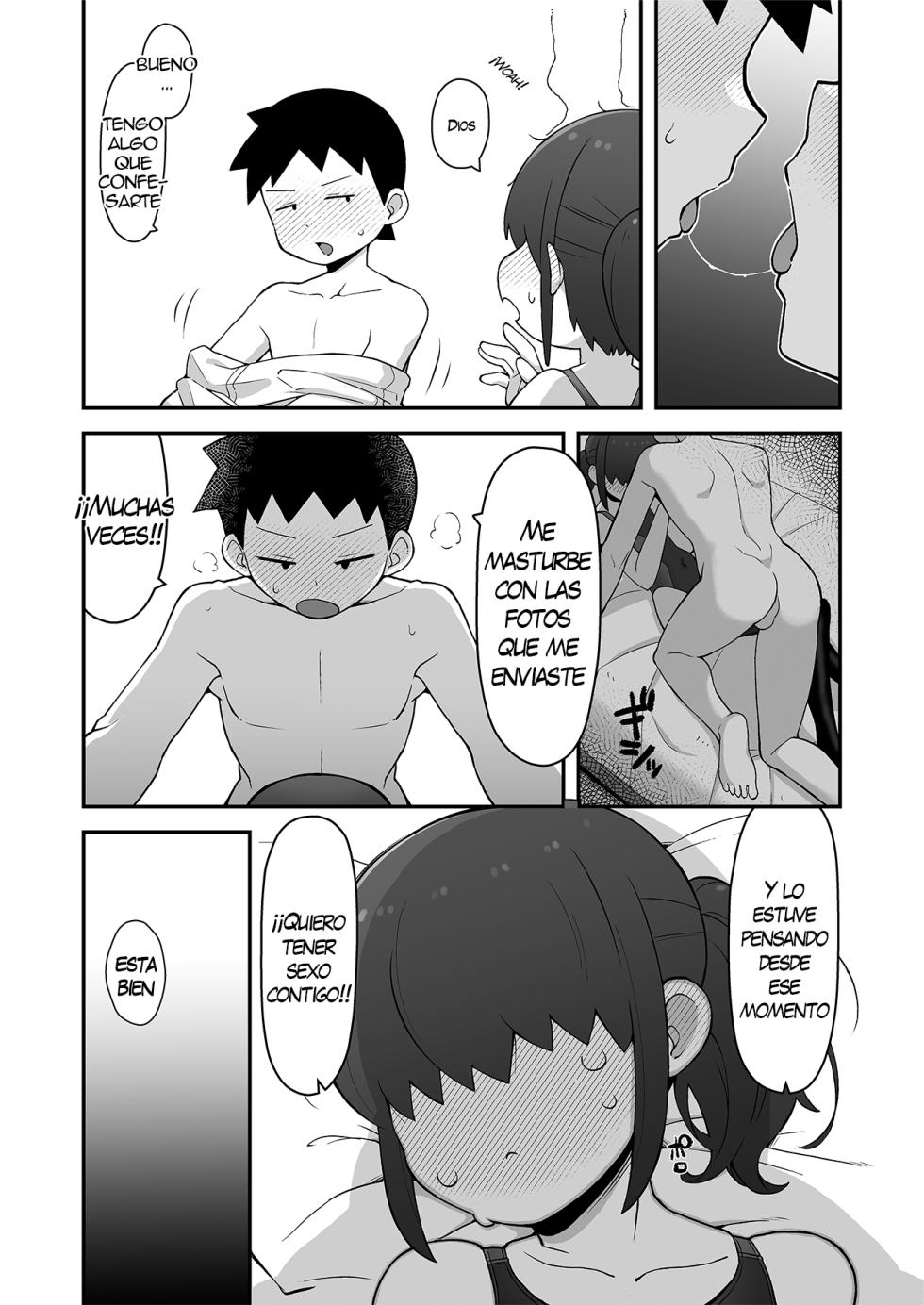 [Black Vinegar (Salsiccia Makino)] Shinyuu ni Jidori Okucchatta!! | ¡¡Envié una selfie a mi mejor amigo!! [Español] [konazumi] [Digital] - Page 18
