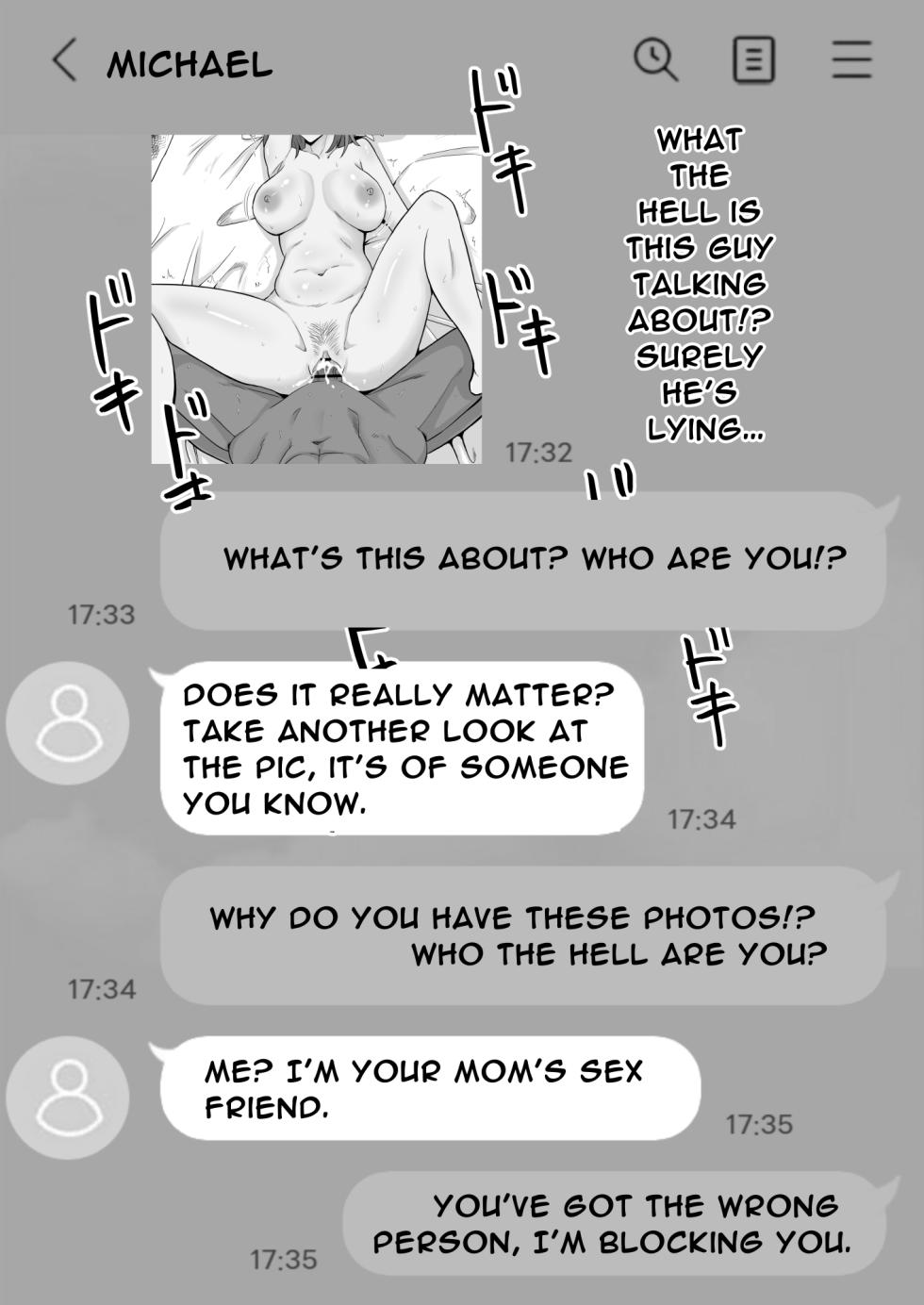 [Samurai Banana (Miyamoto Muga)] Haha Banare 2 - They cuckold my mother | Mom's Separation 2 [English] [Satanel] - Page 30