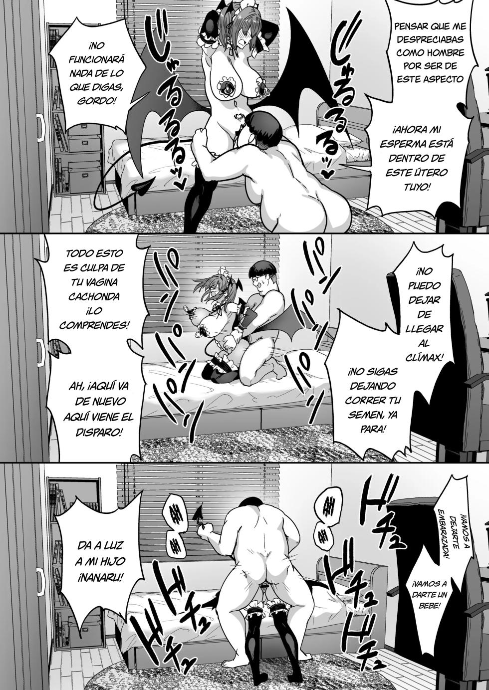 El caso en el que castigué a una chica descarada convirtiéndola en una súcubo Parte 2 - Page 33