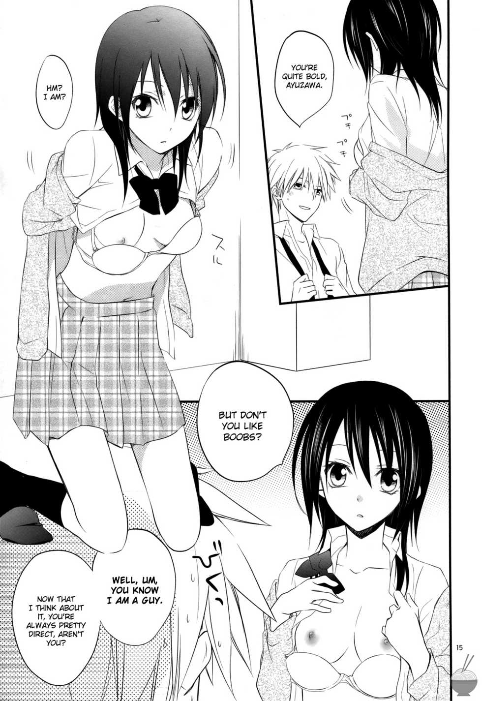 [m.s.t. (Nanami Yasuna)] Ice and Bloomy Day (Kaichou wa Maid-Sama!) [English] [Soba-Scans] - Page 16