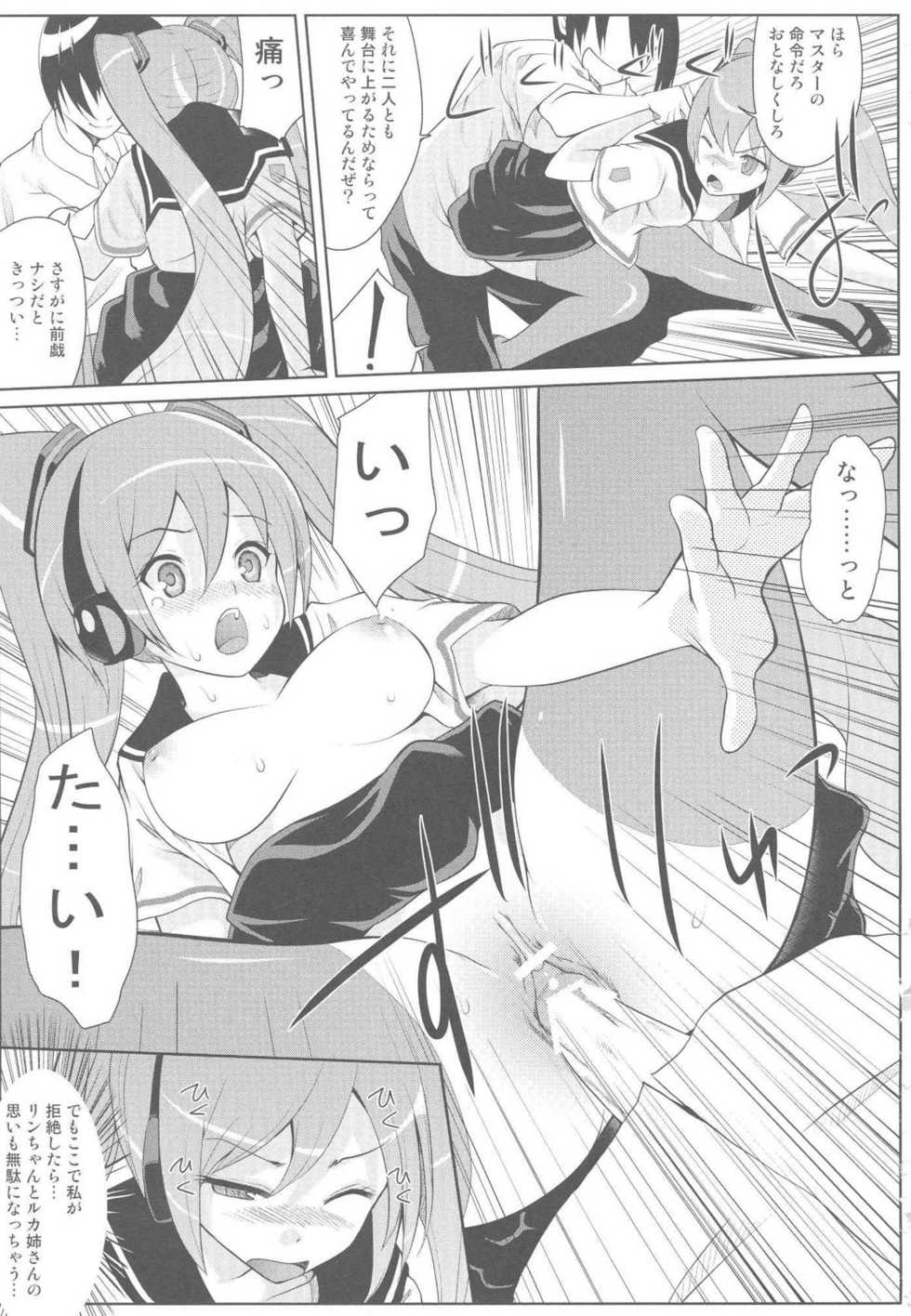 [Setsunasamidare] Hatsunetsu Miku Time - Page 17