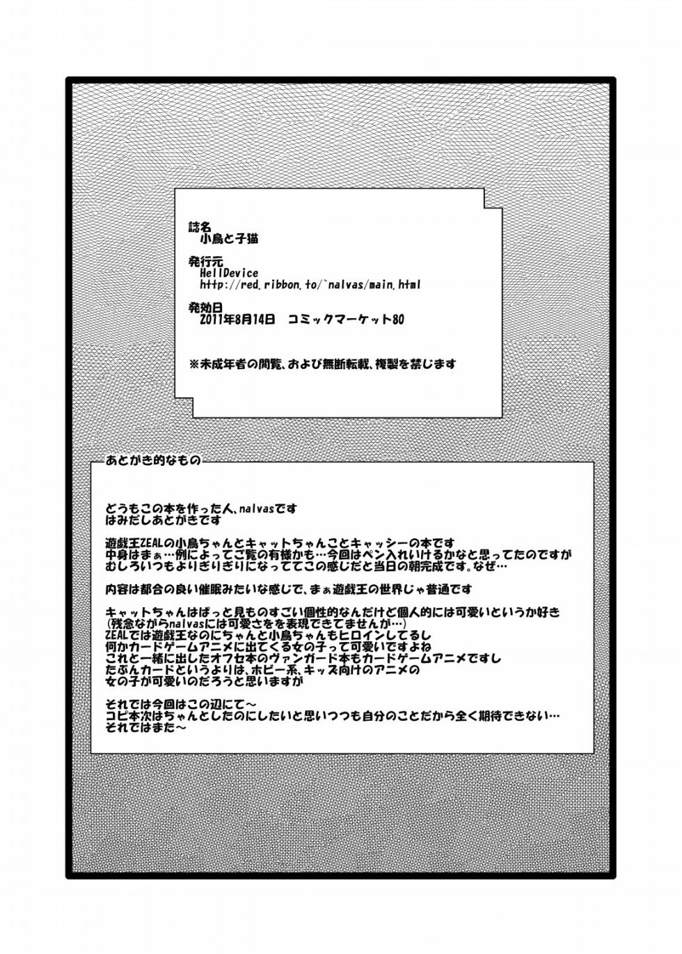 [HellDevice (nalvas)] Kotori to Koneko (Yu-Gi-Oh! Zexal) [Italian]  [kintox] [Digital] - Page 12
