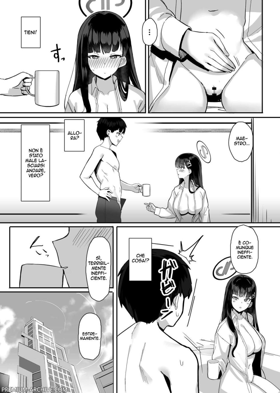 [Nijyouhan (ijou)] Rio no Gouri wa Ikioi de Ose | La Razionalità di Rio va Spinta con L' Entusiasmo (Blue Archive) [Digital] [Italian] - Page 30